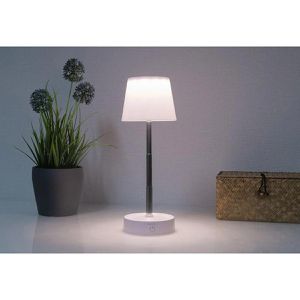 Produktbild für Tischlampe Böttcher-AG weiß mit LED