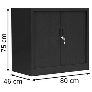 Produktbild für Rollladenschrank Lüllmann 555089, aus Metall