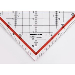 Produktbild für Geodreieck Rumold 1158