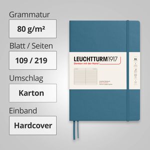 Produktbild für Notizbuch Leuchtturm1917 Composition, 366182, Karton Hardcover