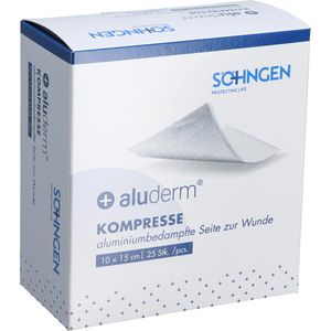 Produktbild für Vlieskompressen Söhngen Aluderm nicht haftend, 3-lagig, steril