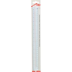 Produktbild für Dreikantmaßstab M+R 716310090 Kunststoff, 30cm