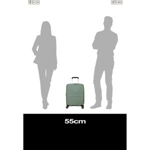 Produktbild für Koffer AmericanTourister Flytwist Spinner exp. grün