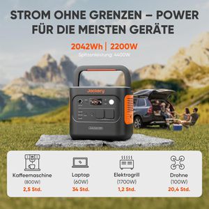 Produktbild für Powerstation Jackery Explorer 2000 v2