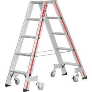Produktbild für Stehleiter Hymer 822410, beidseitig begehbar