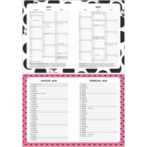 Produktbild für Schülerkalender Heye 23637, Hello Kitty, Schuljahr 2026/2027