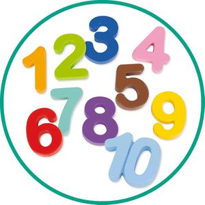 Produktbild für Puzzle Goula 55260, Zahlen 1-10 Häuserzeile