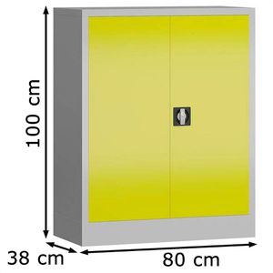 Produktbild für Aktenschrank ClassiX X-530316, aus Metall