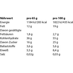 Produktbild für Kekse Hafervoll Mini Cocoa Nib &amp; Hazelnut, BIO