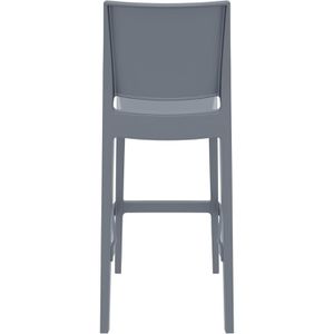 Produktbild für Barhocker CLP Maya 304816, mit Lehne