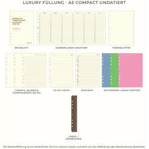 Produktbild für Systemplaner Filofax Lockwood Zip Organiser Cognac