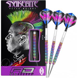 Produktbild für Dartpfeile Red-Dragon Snakebite 1 Rainbow Steeldarts