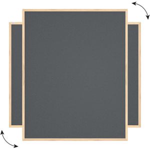 Produktbild für Pinnwand ALLboards grau