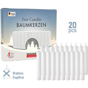 Produktbild für Kerzen BRUBAKER Candlelights, Baumkerzen