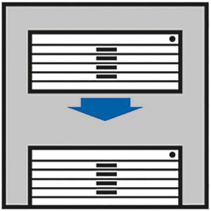Produktbild für Planschrank CP-Möbel 7101-200, lichtgrau, DIN A1