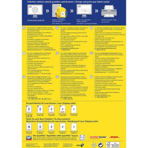 Produktbild für Versandetiketten Zweckform L7167-100, weiß