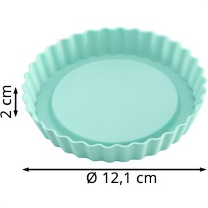 Produktbild für Backform Lurch FlexiForm Tortelett 83016, aus Silikon