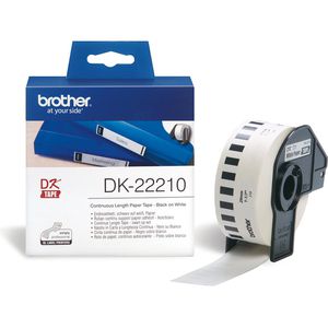 Brother-Etiketten Brother DK-22210, weiß