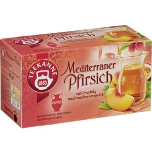 Tee Teekanne Mediterraner Pfirsich