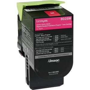 Produktbild für Toner Lexmark 80C2SM0 Prebate, magenta
