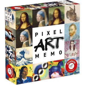 Produktbild für Kartenspiel Piatnik 669095, Pixel Art Memo