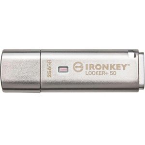 Produktbild für USB-Stick Kingston IronKey Locker+ 50, 256 GB