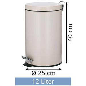 Produktbild für Mülleimer Kela Malta, 10932, beige