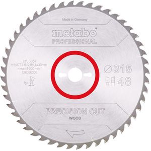 Kreissägeblatt Metabo Precision Cut Wood Pro