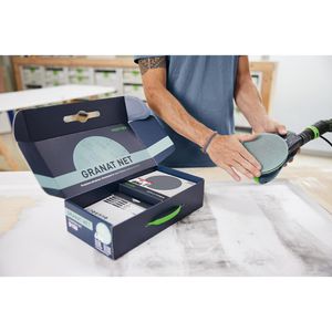 Produktbild für Schleifpapier Festool Granat Net D150 GR NET-Set, 578667