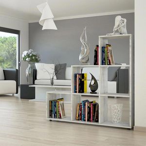 Produktbild für Bücherregal Vicco 80702, grau