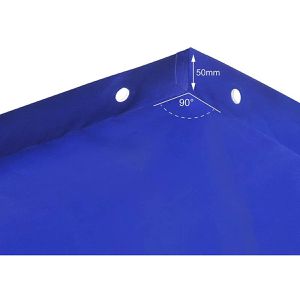 Produktbild für Anhänger-Plane ProPlus 340818, wasserdichte Flachplane