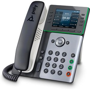 Produktbild für Telefon Poly HP Edge E320, weiß / dunkelblau