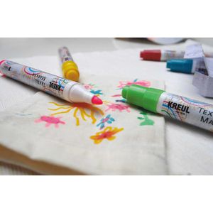 Produktbild für Textilmarker Kreul 90721 medium Junior, sortiert