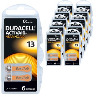Hörgerätebatterie Duracell Easy Tab 13