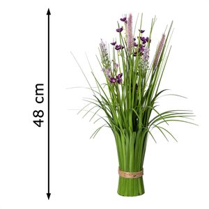 Produktbild für Kunstpflanze Creativ-green Stehgras-Busch