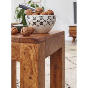 Produktbild für Couchtisch Wohnling Mumbai, WL1.588, aus Massivholz, sheesham
