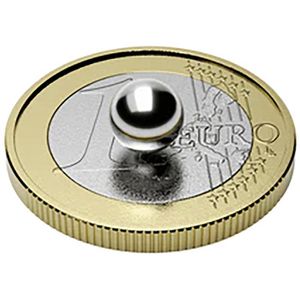 Produktbild für Magnete Gauder silber, Neodym Magnet