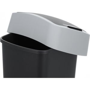Produktbild für Mülleimer Curver Flip Bin 45L, soft grey