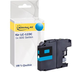 Tinte Böttcher-AG für Brother LC-123C