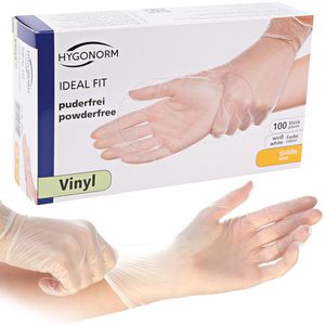 Einmalhandschuhe Franz-Mensch Ideal Fit, transparent, 100 Stk
