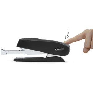 Produktbild für Heftgerät RAPESCO 0238, Luna, inkl. 105 Heftklammern