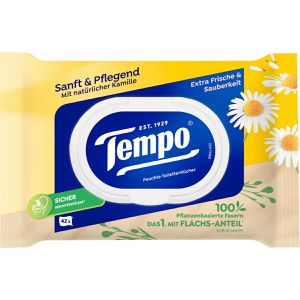 Feuchtes-Toilettenpapier Tempo Sanft & Pflegend