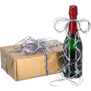 Produktbild für Geschenkband Präsent Raffia Multicolour, blau