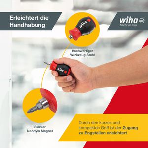 Produktbild für Schraubendreher Wiha Stubby, 33764, Set