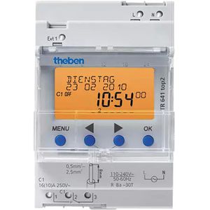 Produktbild für Zeitschaltuhr Theben TR 641 top2, digital