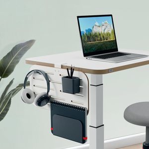 Produktbild für Tischtrennwand Leitz Ergo Pegboard 65480000, weiß