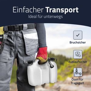 Produktbild für Kombikanister Hünersdorff 804900 Profi