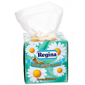Produktbild für Kosmetiktücher Regina Kamillentücher