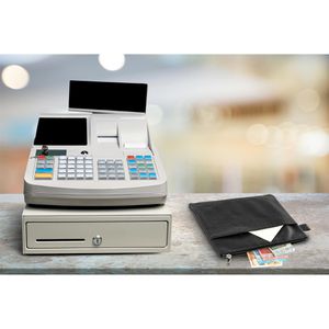 Produktbild für Banktasche Alassio 42232, schwarz, Echt Leder