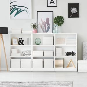 Produktbild für Aufbewahrungsbox Esselte Home M flach 628284, 9L